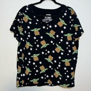 Mad Engine Star Wars Gorgu Baby Yoda Graphic Tee Size 2X